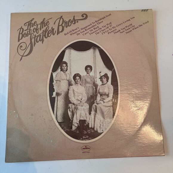 Mercury Other - The Statler Bros. The Best of The Statler Bros. 1975 Vintage Vinyl Record